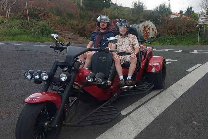 3 Hour Private Trike Tours of Madeira Island - Cristo Rei and Câmara de Lobos: a statue stop with Churchill energy