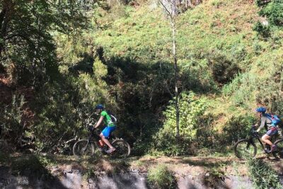 Botanical Trails of Madeira. Mountain biking Trail Experience - Poiso start at 1,400 m: the first climb that sets the tone