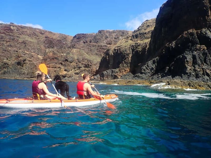 Calheta Kayak Adventure - Zimbralinho Beach or Cal Islet: picking the right paddle for your mood