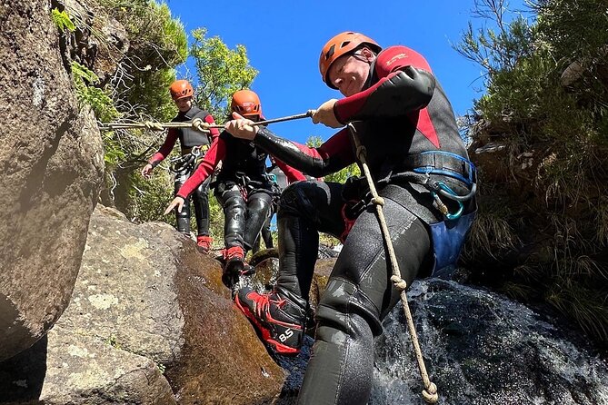 Canyoning Experience Level I Beginners in Ribeira das Cales - Natural Pools and Water Time: Expect Wet, Don’t Fight It