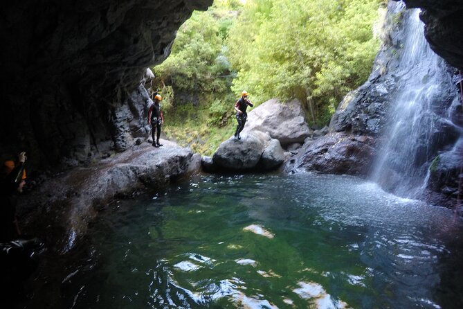 Canyoning Experience Level II Moderate - What Level II really means: waterfalls, abseils, and complex jumps