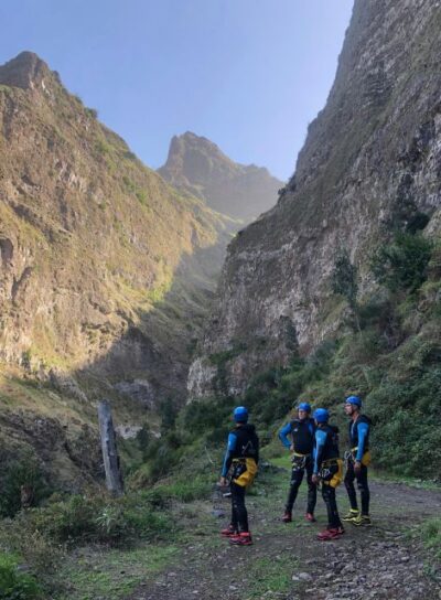 Canyoning Level 2 - Ribeira do Cidrão- Madeira Island - Getting to the start: Funchal or Caniço, then you’re off