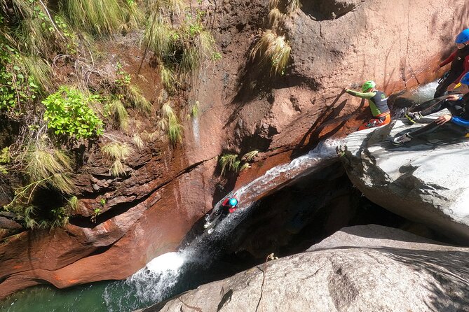 Canyoning Madeira Island Level 2 - Safety and gear: what you get before you drop in