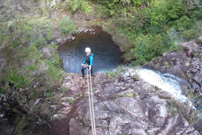 Canyoning Madeira Island - Level Two - The Real Work: Rope Descents, Waterfalls, and Stream Route
