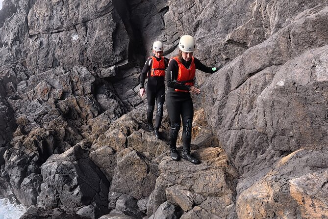 Coasteering Adventure with Snorkeling from Funchal - What you’ll do on the coast: jumps, caves, scrambling, and snorkeling