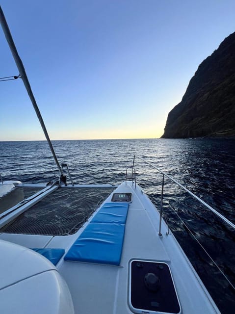 From Funchal: Cabo Girao Sunset Cruise on Luxury Catamaran - The snorkeling stop: getting into the Atlantic with a clear payoff