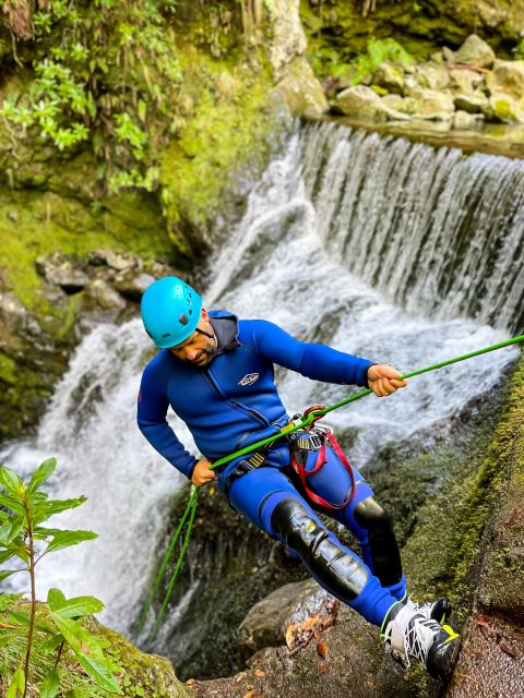 From Funchal: Intermediate (Level 2) Canyoning Adventure - Gear Up With Purpose: Helmet, Wetsuit, Harness, and Shoes