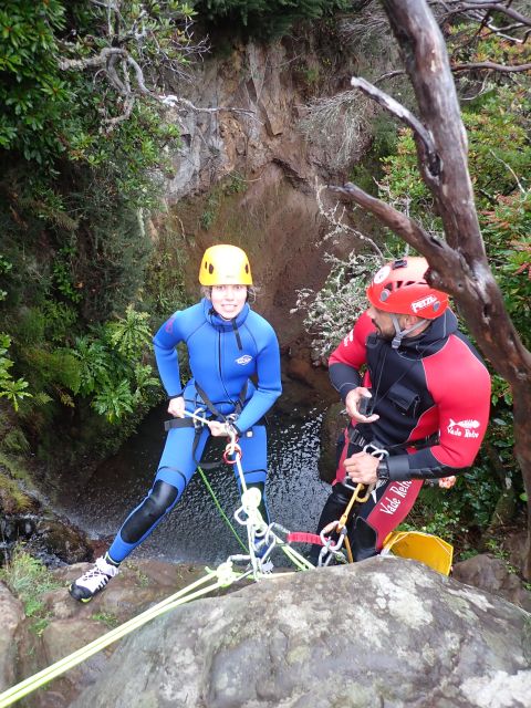 From Funchal: Madeira Island Canyoning for Beginners - Slides, Swimming Lines, Abseiling: What Happens During the 2-Hour Canyon Portion