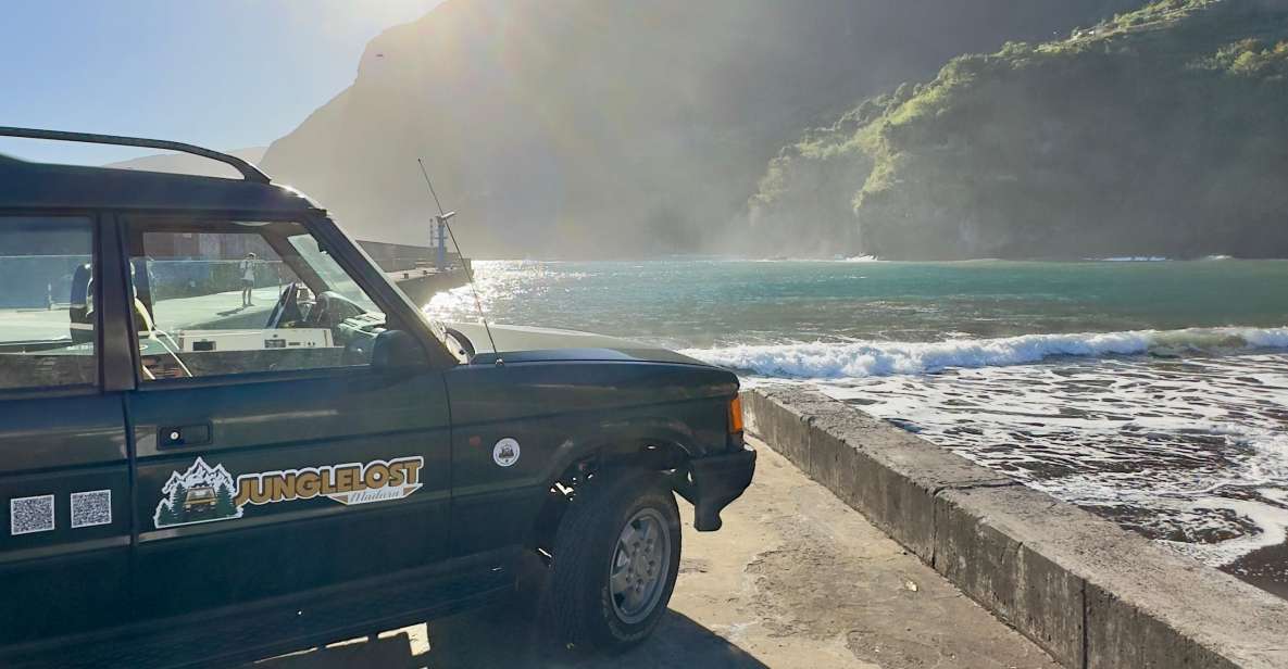 From Funchal:West Madeira Open-roof 4x4 Day Tour with Pickup - Porto Moniz natural saltwater pools: the main event