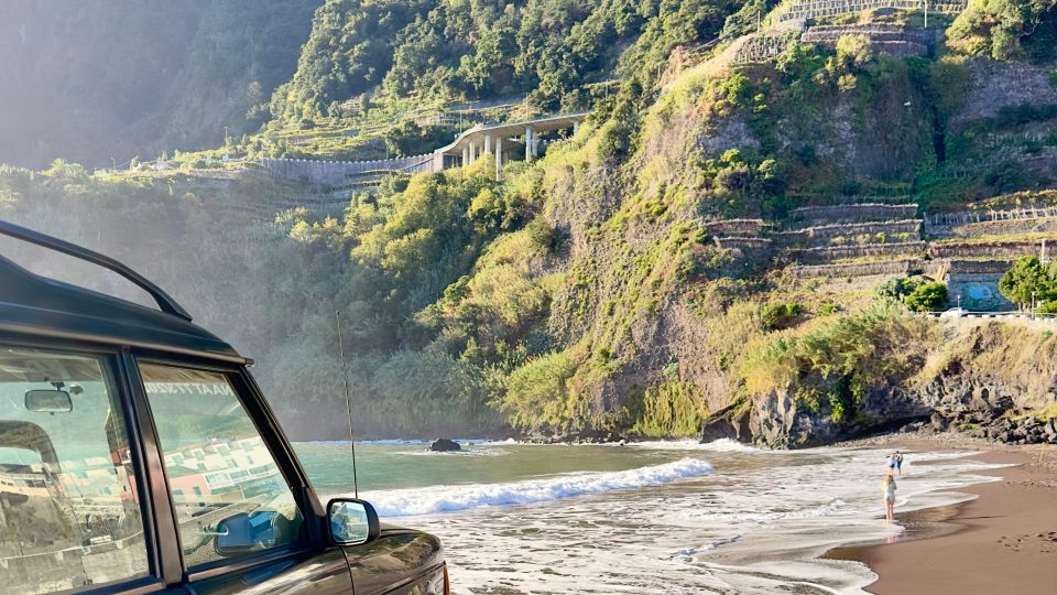 From Funchal:West Madeira Open-roof 4x4 Day Tour with Pickup - Ribeira da Janela: scenic coastline without the long detour