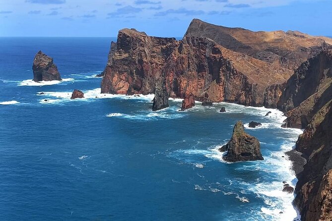 Full day East Adventure Jeep Tour in Madeira Portugal - Porto da Cruz: black sand and a slower coastal finish