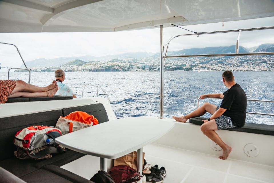 Funchal Bay: Dolphin & Whale Watch Luxury Catamaran Cruise - Atlantic Pearl comfort: what luxury on the water actually means in Funchal Bay