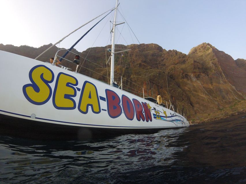 Funchal: Cabo Girão Sunset Catamaran Tour - Cabo Girão Protected Area: Swimming and Snorkeling Without the Fuss