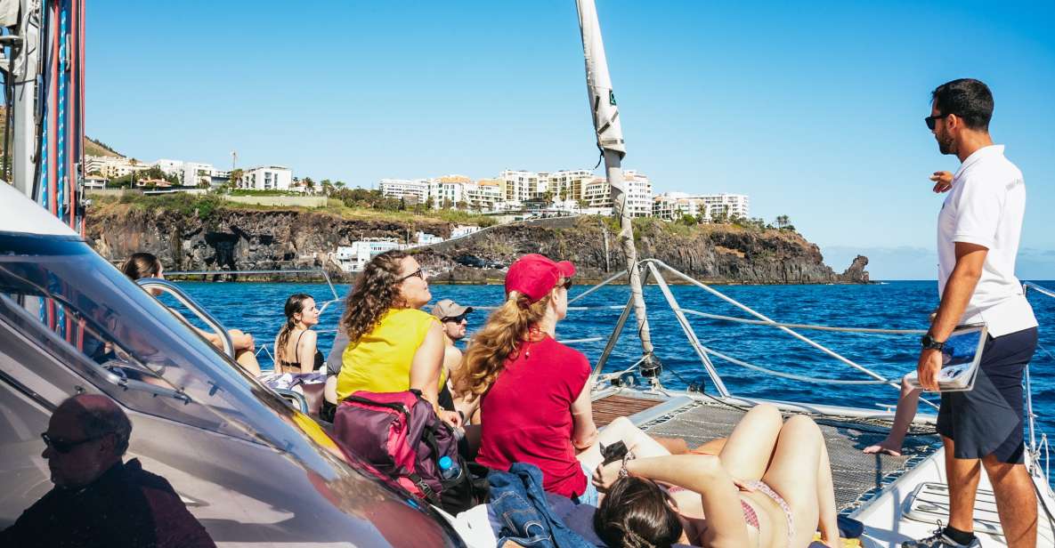 Funchal: Dolphin and Whale Watching by Luxury Catamaran - Inside the catamaran: luxury comfort meets real ocean time