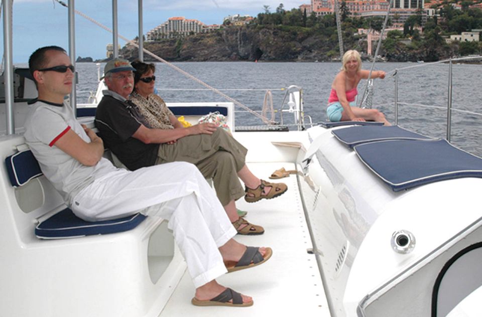 Funchal: Dolphin and Whale Watching Catamaran Cruise - Onboard comfort on the Seaborn catamaran