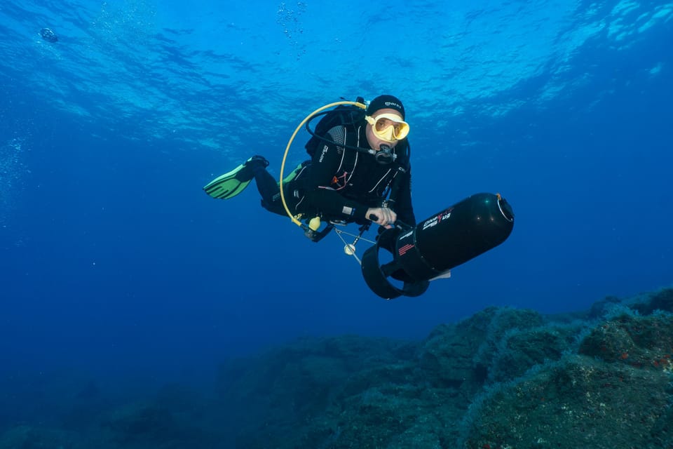 Funchal: DPV- Scooter Dive Adventure - Getting Set Up Inside Pestana Carlton (and Reaching Sea Level Fast)