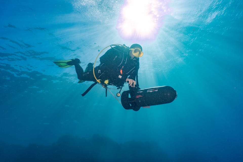 Funchal: DPV- Scooter Dive Adventure - What to Bring (So You Don’t Lose Time on Arrival)