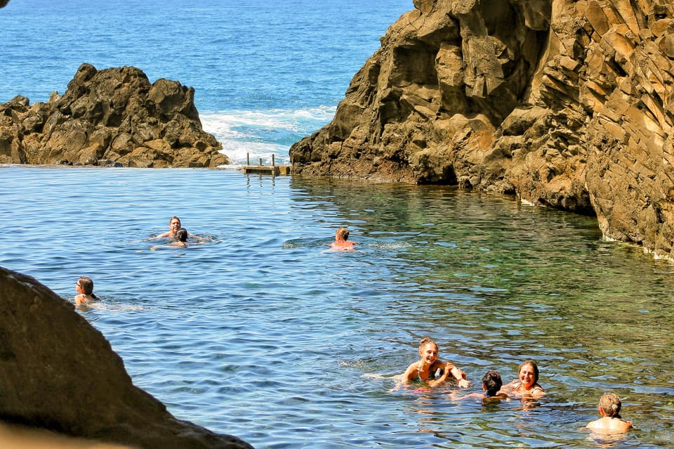 Funchal: Enchanted Terraces, Porto do Moniz & Fanal 4WD Tour - Porto Moniz Natural Swimming Pools: The Main Attraction for Many