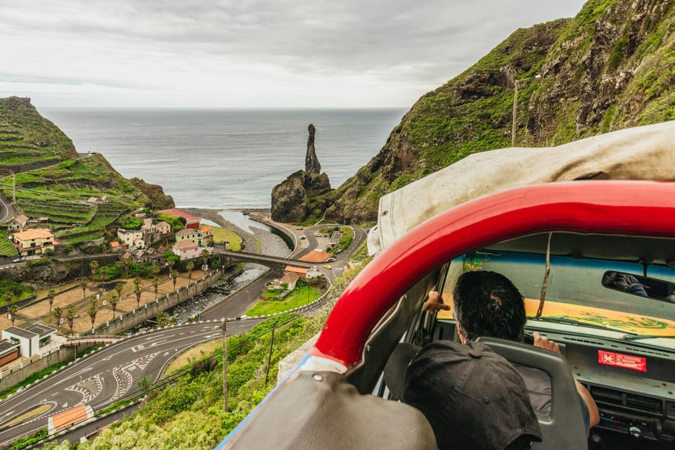 Funchal: Enchanted Terraces, Porto do Moniz & Fanal 4WD Tour - Seixal and São Vicente: Coastal Character Without the Crowds Feeling