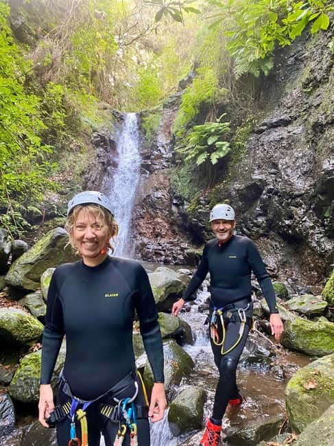 Funchal: Explore Canyoning Level 1 Rochão - The Four Abseils: Where the Rope Part Gets Real (and Fun)