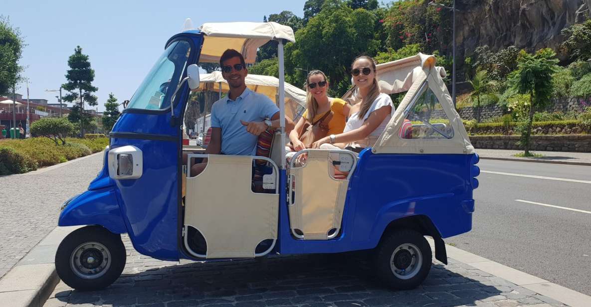Funchal: Guided City Tuk-Tuk Tour - Miradouro da Vila Guida: high views without the city noise
