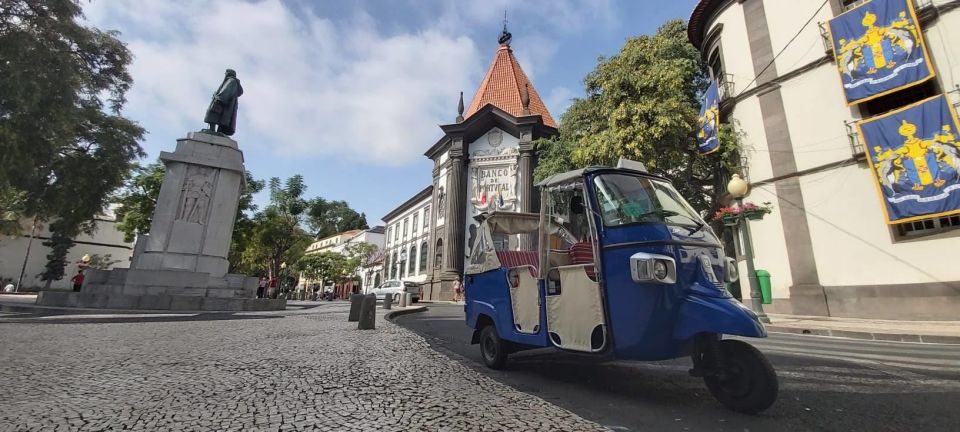 Funchal: Guided City Tuk-Tuk Tour - Fortress time: Fortaleza de São João Baptista do Pico for the best panoramic payoff