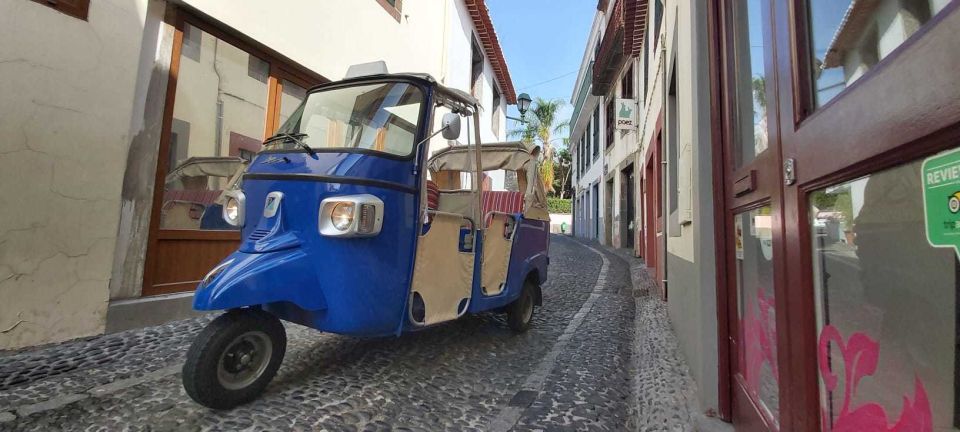 Funchal: Guided City Tuk-Tuk Tour - Pick up, drop-off, and how to plan your route around this tour