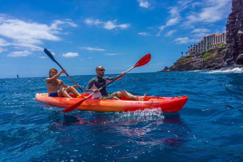 Funchal: KAYAK Rental or Guided tour with snorkeling - Kayak + snorkel in Funchal’s clear Atlantic