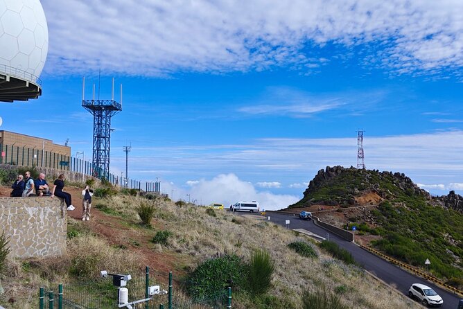 Funchal: Pico do Arieiro to Santana and Ponta de Sao Lorenco - Stop 5: Q4WG+GX waterfall between agricultural fields
