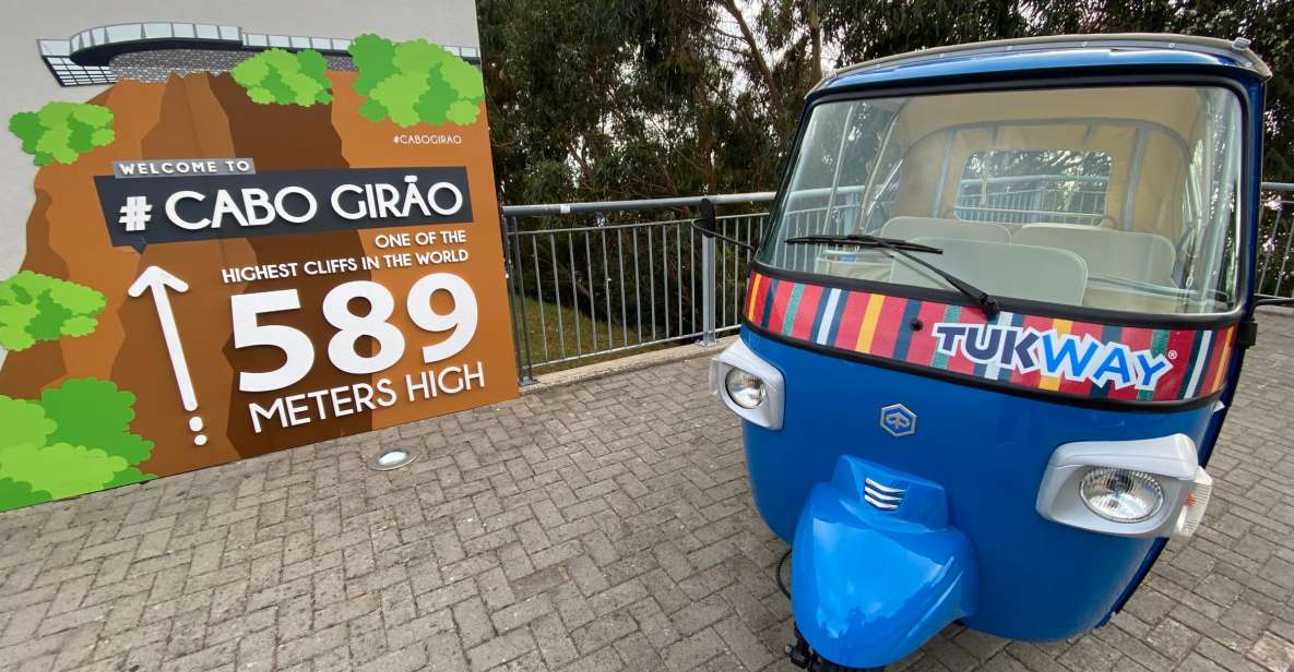 Funchal: Private Tuk-Tuk Tour to Cabo Girão Cliff - Skywalk - The Pico da Torre Photo Break: Short Time, Worth the View