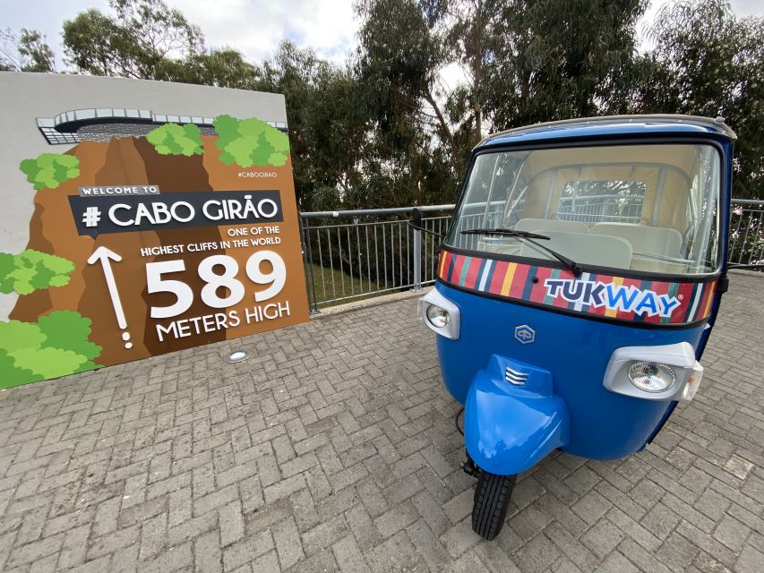 Funchal: Private Tuk-Tuk Tour to Cabo Girão Cliff - Skywalk - A Note on Speed and Comfort Inside a Tuk-Tuk