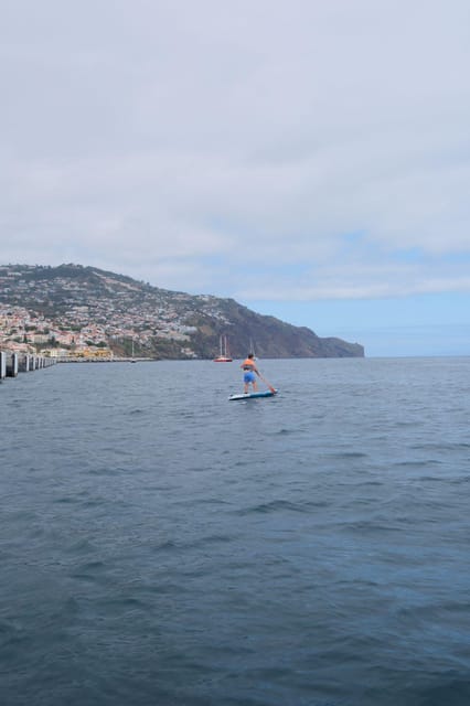 Funchal: Standup Paddle - Getting In and Out: The Slippery-Path Reality