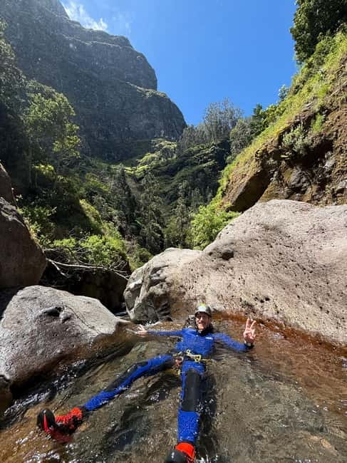 Go Explore Canyoning Level 2 (Nun's Valley) . - Curral das Freiras pacing: how the 4 hours tend to feel