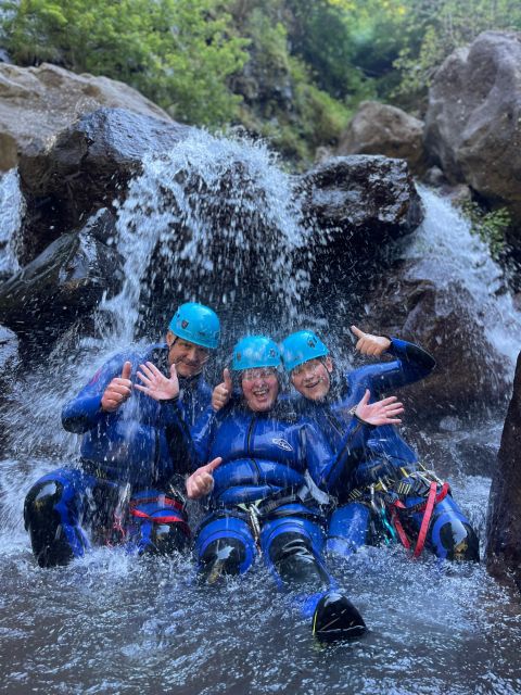 Madeira: Beginner Canyoning - Level 1 - The canyon action: pools, slides, abseils, and rappels