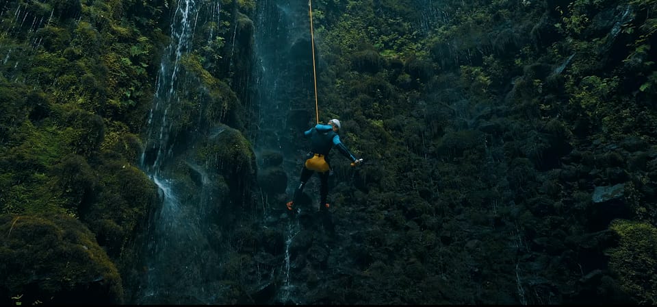 Madeira Canyoning Beginners – Easy & Fun Waterfall Adventure - What Level 1 Means for First-Timers (and Shorter Legs)