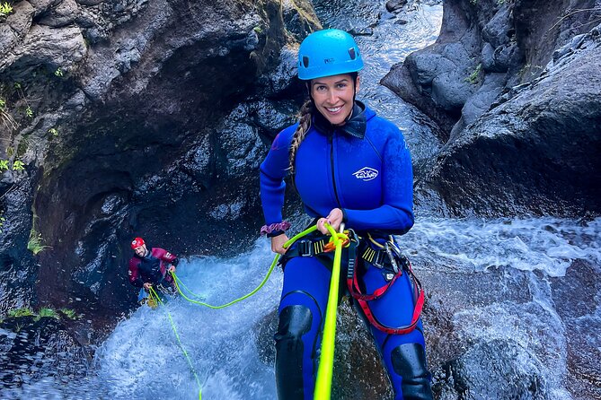 Madeira Canyoning Intermediate - After the Snack Break: Where the Canyon Gets Serious