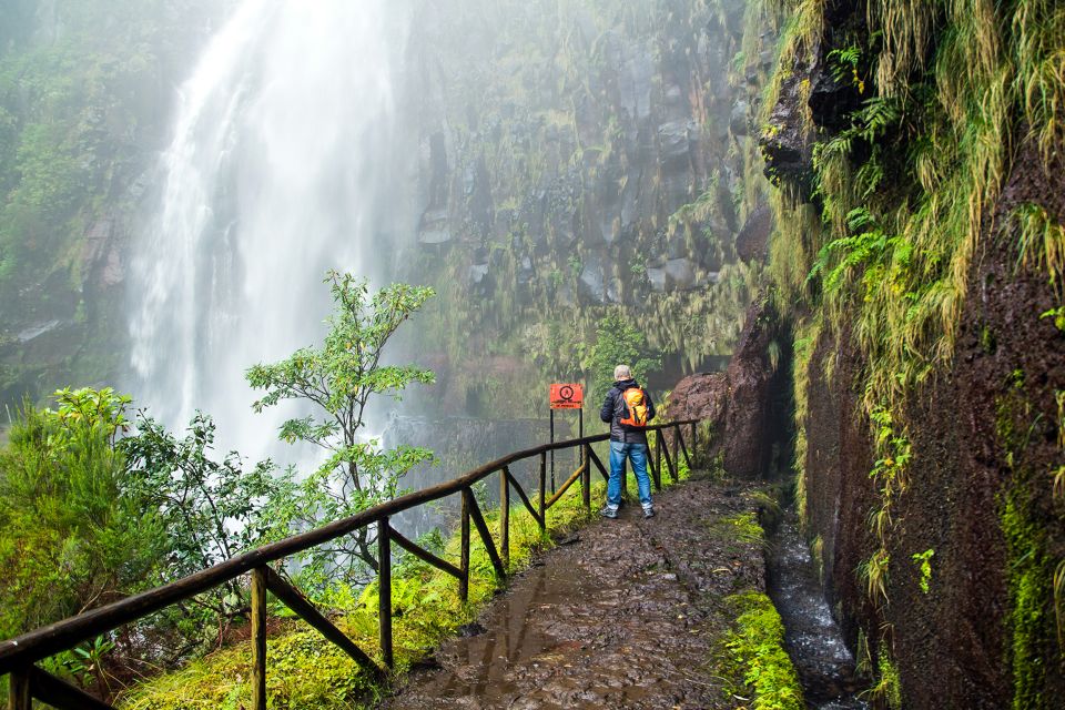 Madeira: Enjoy a Guided Levada Walk in the Rabaçal Valley - The wet tunnel section: how to handle the 800m walk safely