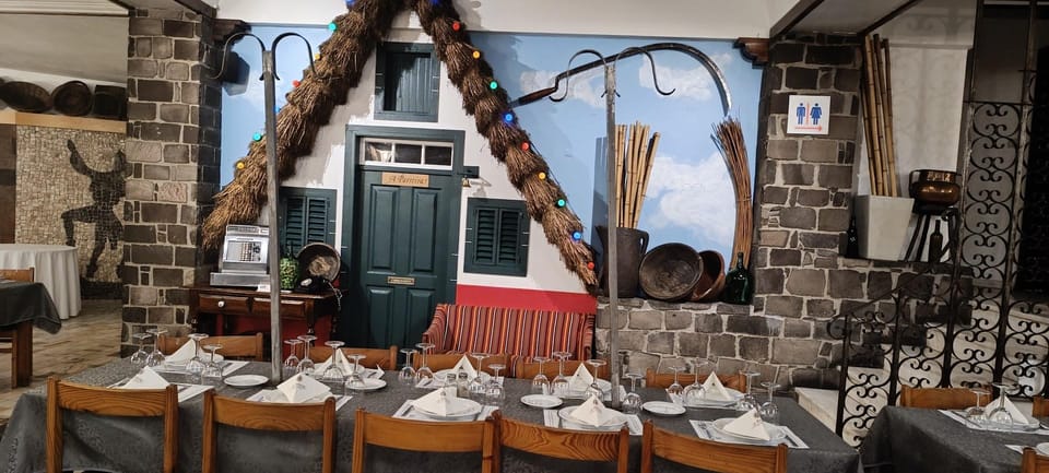 Madeira: Folk Dancing Show and Traditional Local Dinner - What You Might Be Served: Espetada, Fried Sides, Dessert, and More