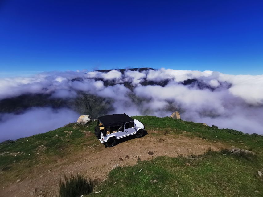 Madeira: Full-Day Jeep Tour, Natural Pools, Seixal & Fanal - São Vicente and Seixal: black sand, rough coastline, and real breathing room