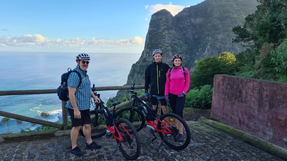 Madeira: Guided E-bike Tour of the North Coast - Pickup, Van Ride, and Your 4-Hour Rhythm