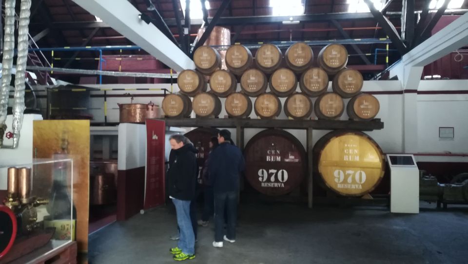 Madeira Island: Full-Day Guided Tour of Eastern Madeira - Porto da Cruz rum history at Engenhos do Norte: sugarcane to steam-powered spirit