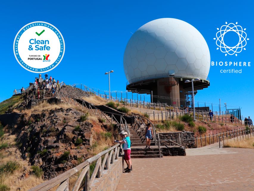 Madeira: Jeep tour Pico Areeiro, Santa Cruz and Cristo Rei - Cristo Rei viewpoint: history from 1927, plus time to just look