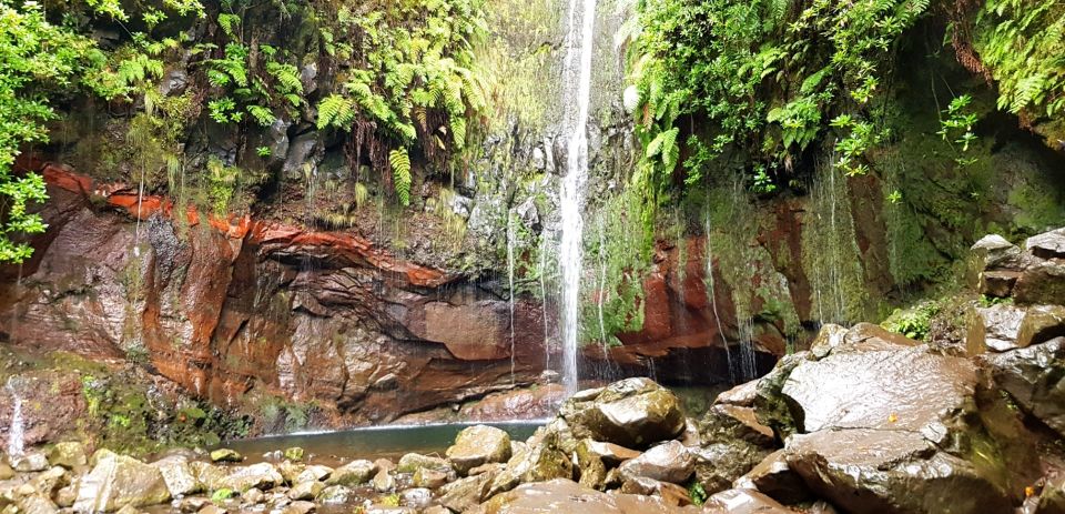 Madeira: Mountain Walk with Lagoon and Waterfalls - The Main Event: The Lagoon Where 25 Waterfalls Pour In