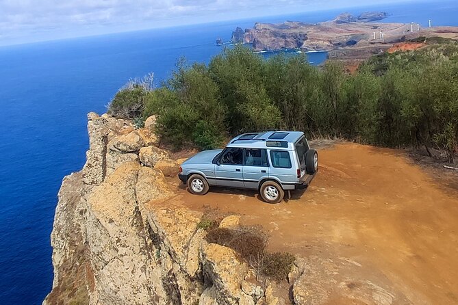 Madeira "Mystery Tour" - Full Day Private 4x4 Jeep - Black sand beach and volcanic swimming pools