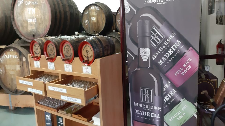 Madeira: Private Half-Day Wine Tasting Tour - Entering the Henriques & Henriques Winery Experience