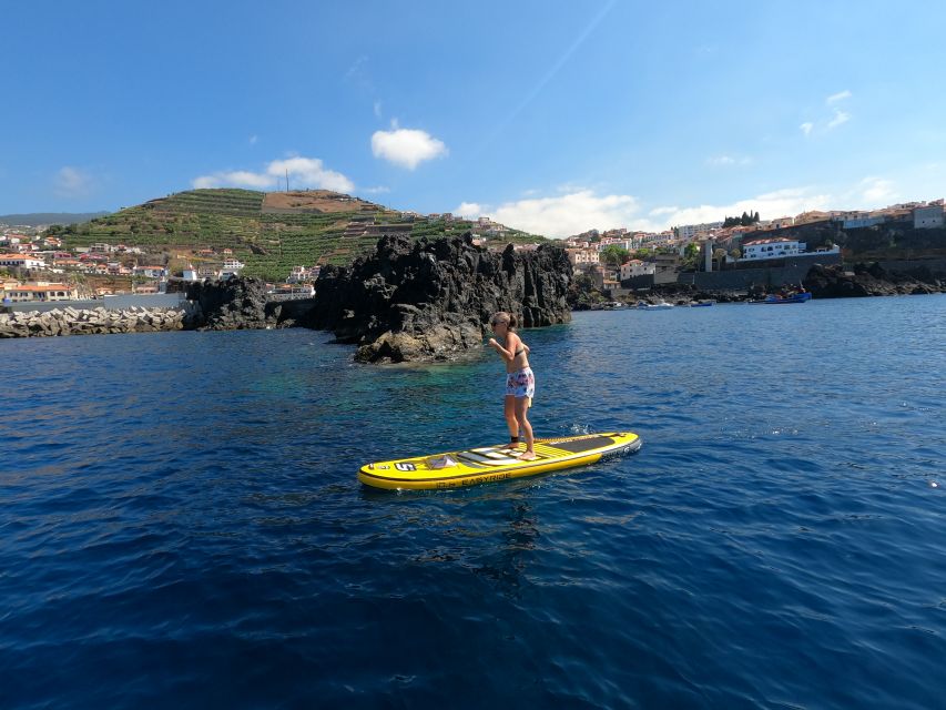 Madeira: Private Paddleboard & Snorkel - Cabo Girão Protected Area and Skywalk from the water