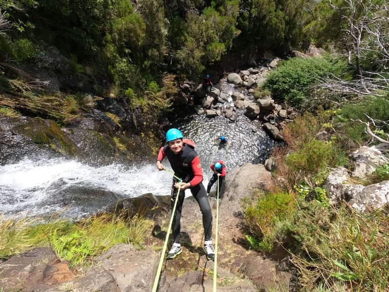 Madeira : Ribeira das Cales Canyoning (Level 1) - Pickup in Funchal or Caniço, Then Gear Up Like You Mean It