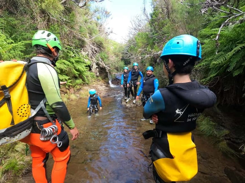Madeira : Ribeira das Cales Canyoning (Level 1) - Mid-Route Break: Why the KitKat Moment Works