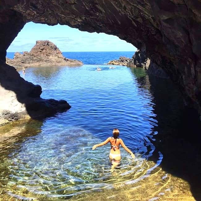 Madeira: Skywalk, Porto Moniz, Seixal, and Fanal 4WD Tour - Fanal Forest in a 4WD: mist, cows, and a guided walk