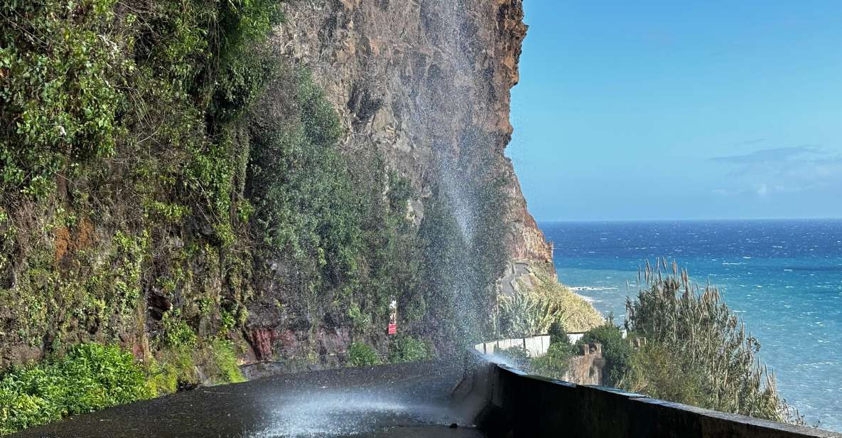 Madeira: Sunny South Side - Cabo Girão, Waterfalls, C. Lobos - Coffee in Ribeira Brava, then Miradouro São Sebastião